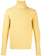 Raf Simons Roll Neck Sweater - Yellow