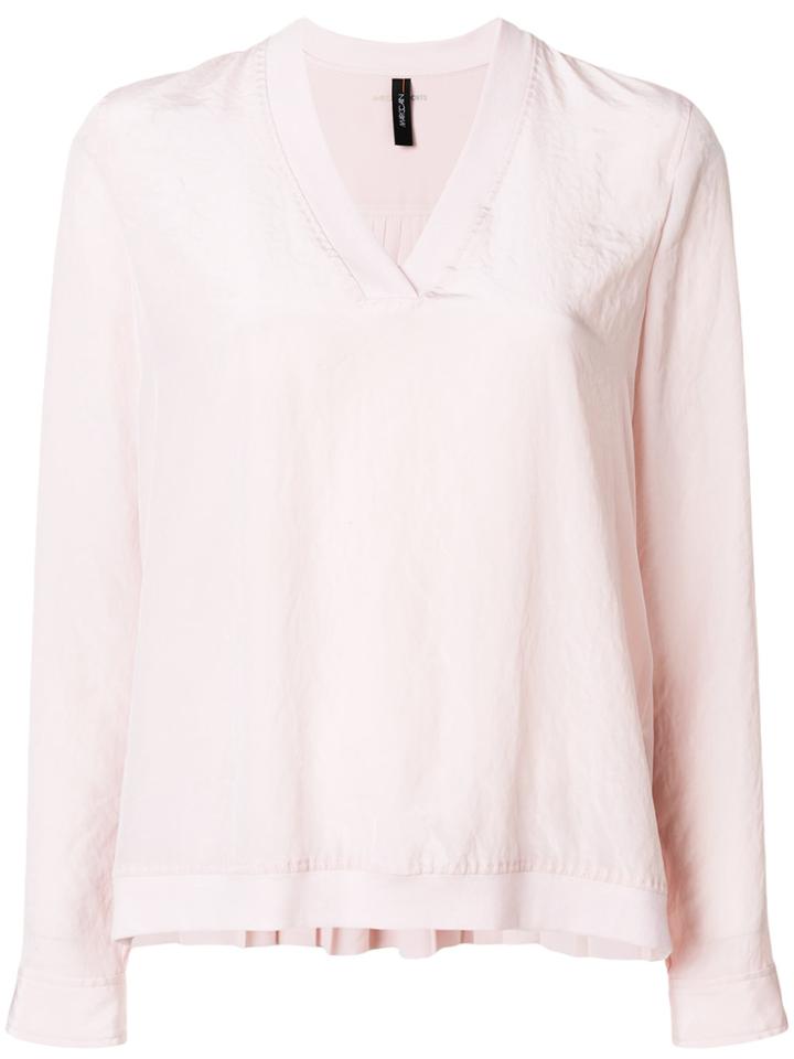 Marc Cain V-neck Pullover - Pink & Purple