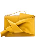 No21 - Slip-handle Clutch Bag - Women - Silk/viscose - One Size, Yellow/orange, Silk/viscose