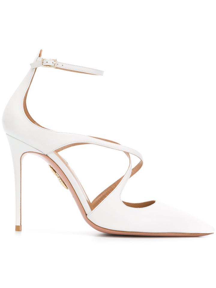 Aquazzura Viviana Pumps - White