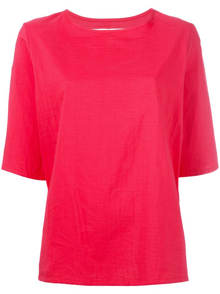 Toogood Boxy T-shirt, Women's, Size: 1, Red, Cotton