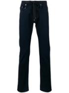 Andrea Pompilio Skinny Jeans, Men's, Size: 46, Blue, Cotton