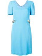 Emilio Pucci Fitted Chain Dress - Blue