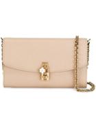 Dolce & Gabbana 'dolce' Crossbody Bag, Women's, Nude/neutrals