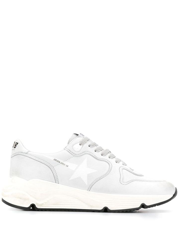 Golden Goose Running Sole Sneakers - E3 White Nabuk