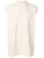 Rick Owens Drkshdw Sleeveless Oversized Sweatshirt - Nude & Neutrals