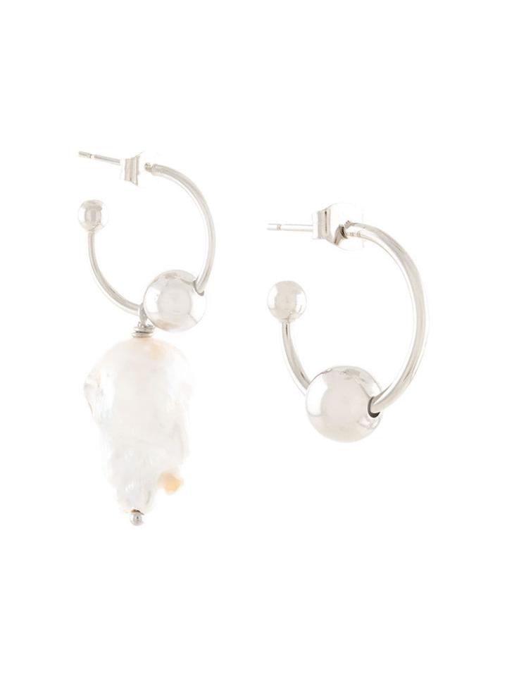 Justine Clenquet Ellen Earrings - Silver