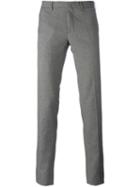 Incotex Slim-fit Trousers, Men's, Size: 48, Grey, Cotton/spandex/elastane