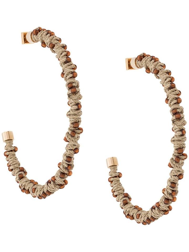 Jacquemus Les Creoles Earring - Neutrals