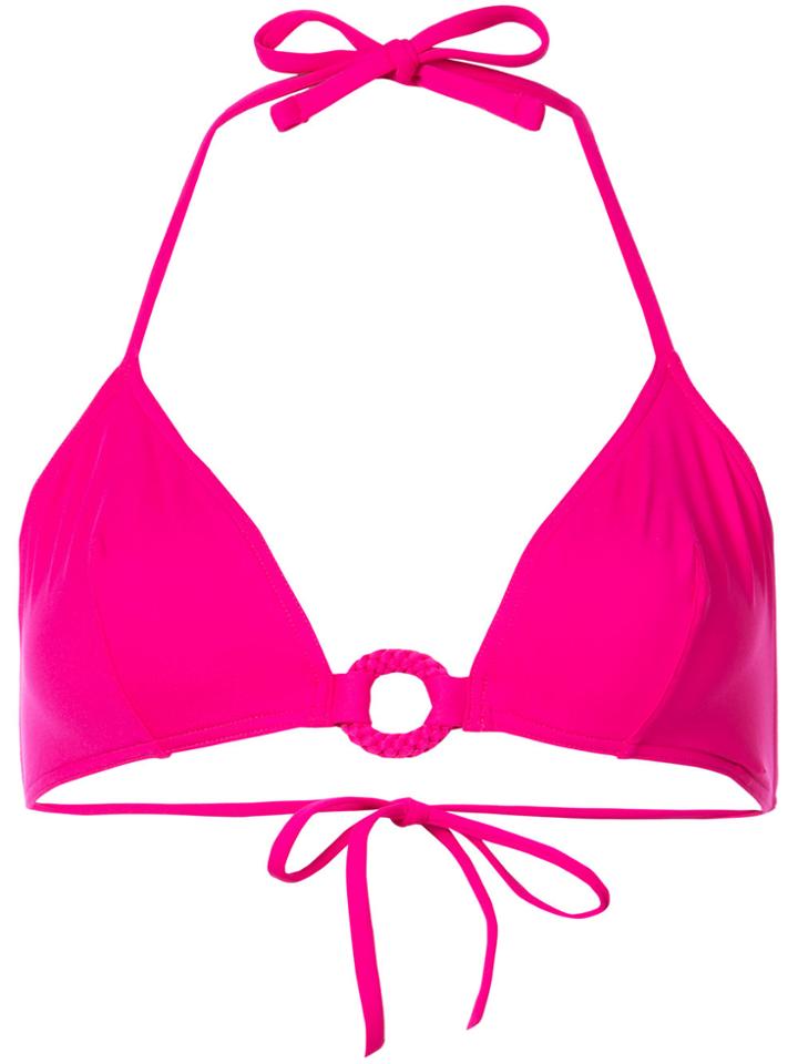 Eres Iso Bikini Top - Pink & Purple