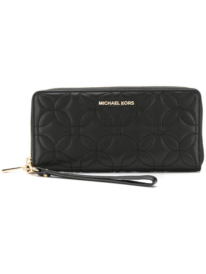 Michael Michael Kors Quilted Wallet - Black