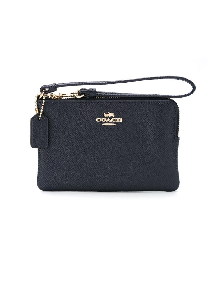 Coach Small Wristlet Clutch Bag - Blue