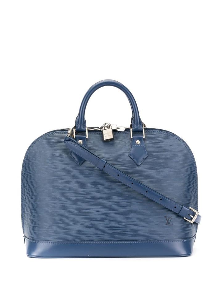 Louis Vuitton Pre-owned Louis Vuitton Alma Myrtilles Epi - Blue