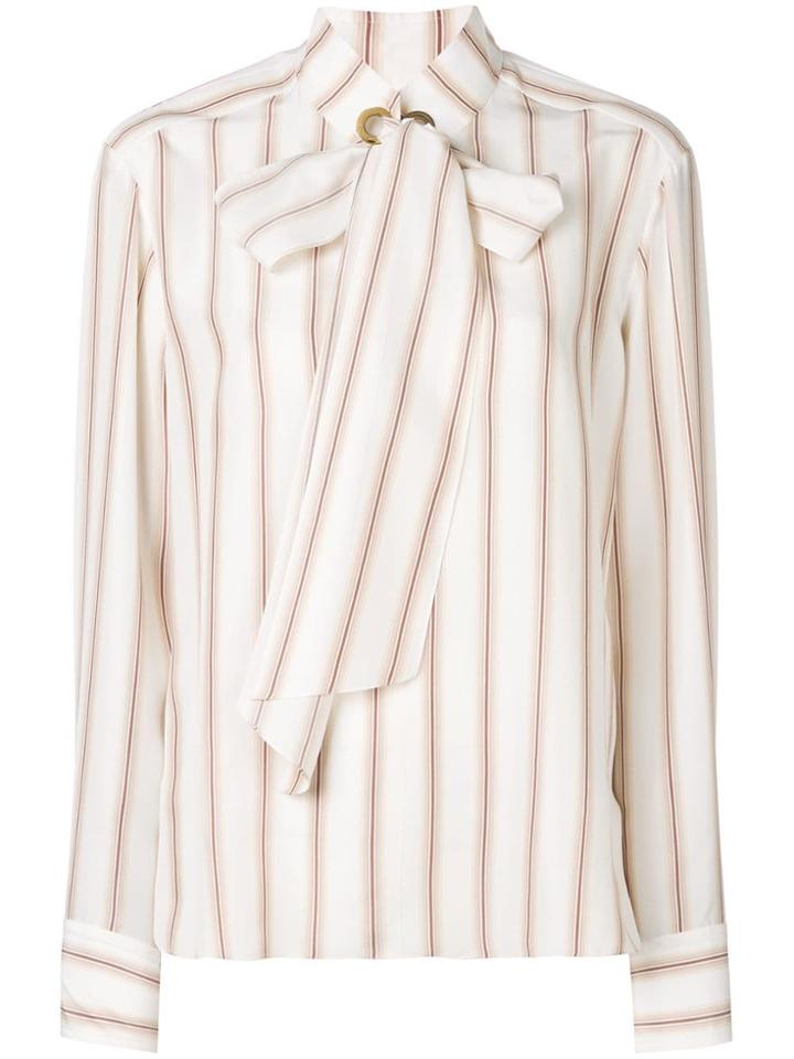 Chloé Chloé Chc19sht57331 95f Beige Brown Natural (vegetable)->cotton