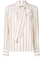 Chloé Chloé Chc19sht57331 95f Beige Brown Natural (vegetable)->cotton