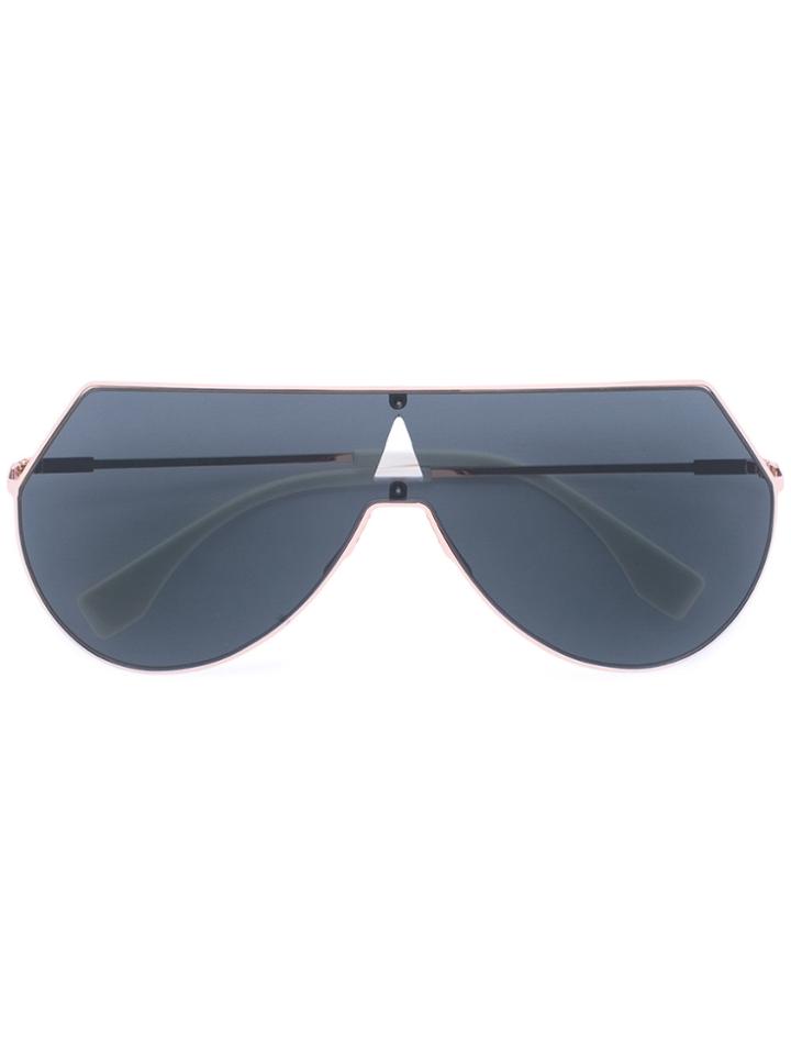 Fendi Eyewear Lei Sunglasses - Metallic