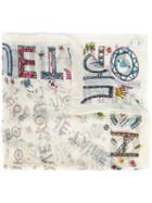 Faliero Sarti Printed Scarf, Women's, Cotton