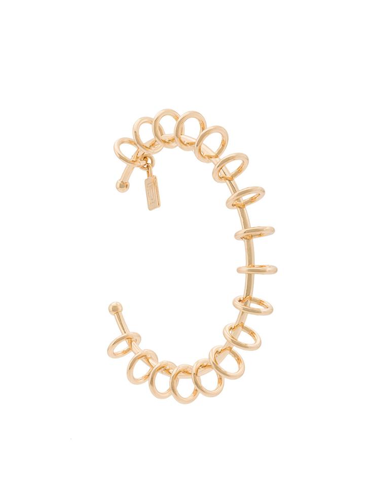 Dannijo Hoop Embellished Cuff - Metallic