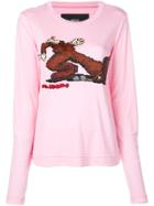 Marc Jacobs Stomp Print Sweater - Pink