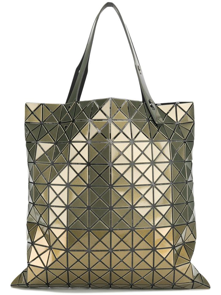 Bao Bao Issey Miyake Geometric Stud Shopper Tote - Metallic
