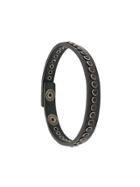 Htc Los Angeles Studded Cuff Bracelet - Black