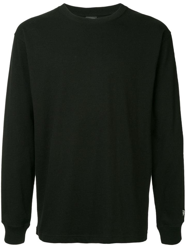 Kazuyuki Kumagai Logo Sleeve Sweatshirt - Black