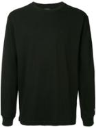 Kazuyuki Kumagai Logo Sleeve Sweatshirt - Black