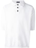 Raf Simons Button Up Sweatshirt, Women's, White, Polypropylene