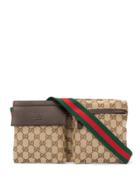 Gucci Pre-owned Gg Bum Bag - Brown