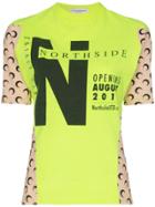 Marine Serre Northside Print T-shirt - Yellow