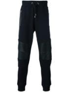 Philipp Plein Proof Track Pants, Men's, Size: Medium, Black, Cotton/polyurethane/polyester