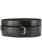 Ann Demeulemeester Double Belt - Black