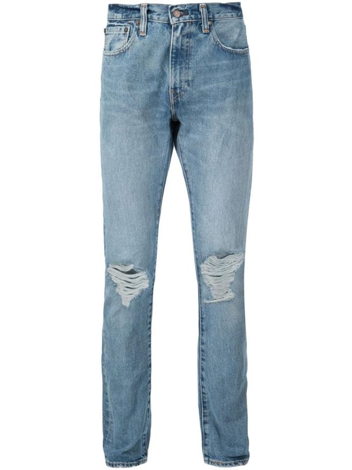 Levi's Ripped Jeans, Men's, Size: 36/32, Blue, Cotton