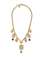 Dolce & Gabbana Necklace With Pendants - Gold