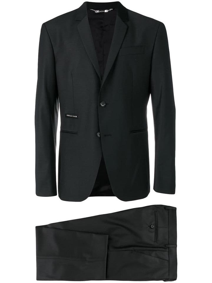 Philipp Plein Statement Suit - Black