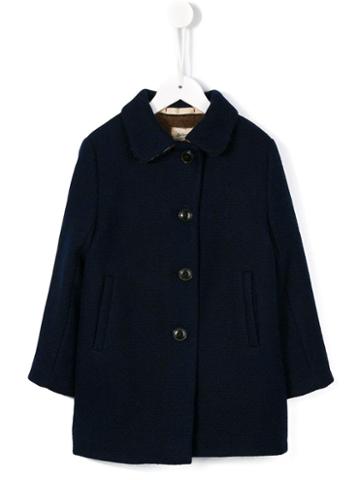 Bellerose Kids Single Breasted Coat, Boy's, Size: 12 Yrs, Blue