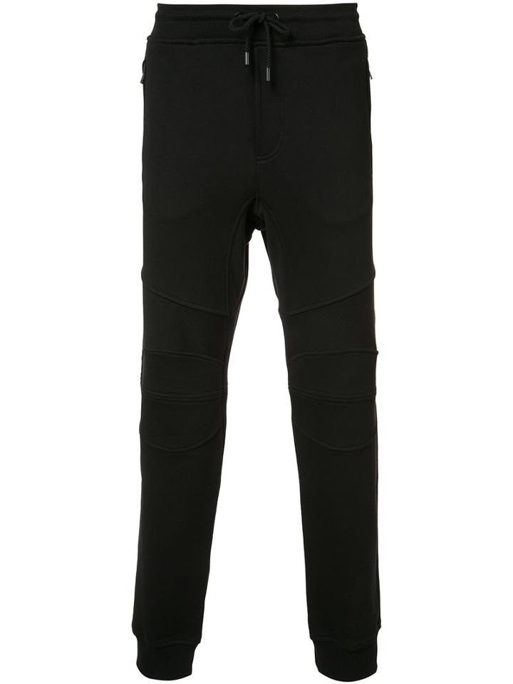 Belstaff Drawstring Sweatpants, Men's, Size: Xl, Black, Cotton
