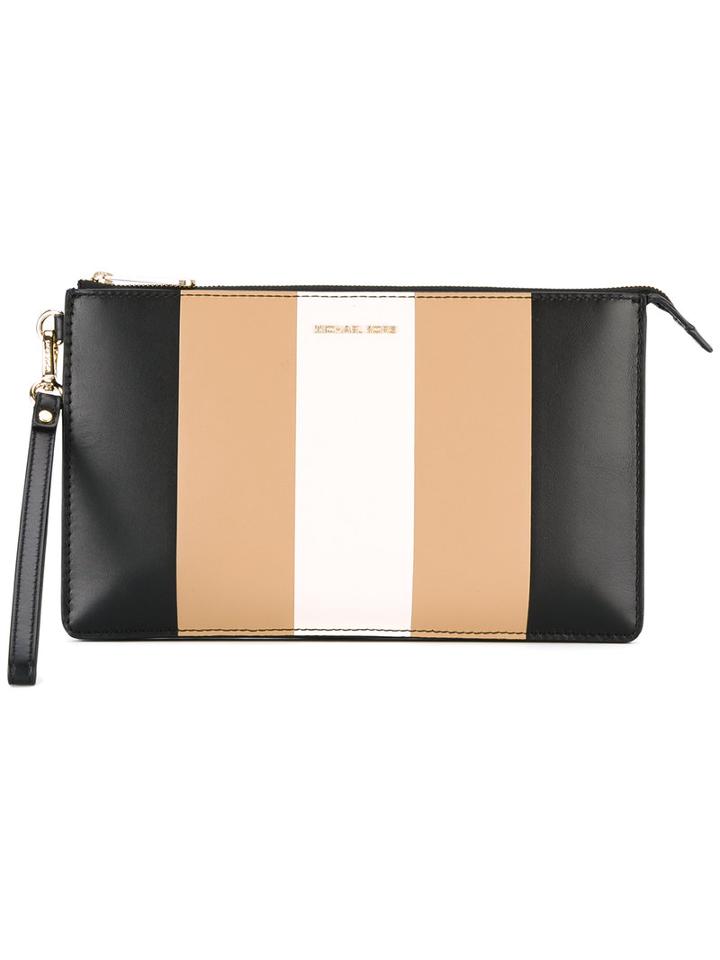 Michael Kors - Daniela Clutch - Women - Leather - One Size, Black, Leather