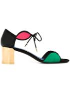 Salvatore Ferragamo Colour Block Sandals