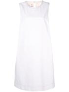 Marni Side Tie Shift Dress - White