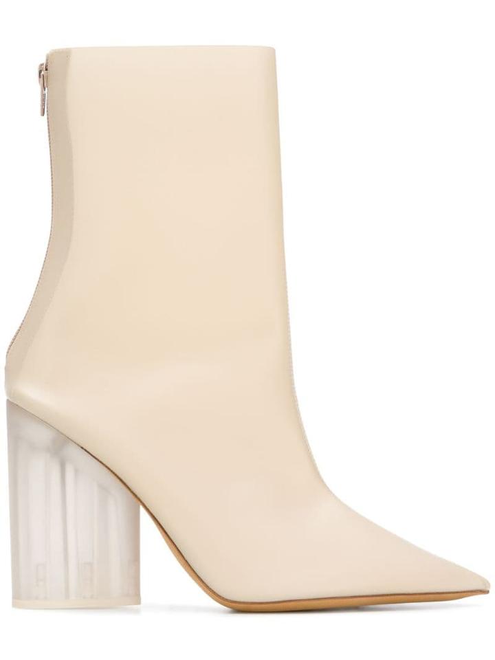 Yeezy Block Heel Boots - Neutrals