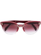 Prada Eyewear Cat-eye Sunglasses - Red
