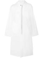 Misbhv - Transparent Raincoat - Men - Polyurethane - One Size, White, Polyurethane