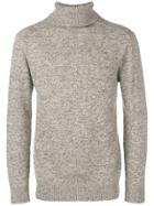 Circolo 1901 Roll-neck Fitted Sweater - Brown