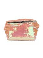 Andorine Teen Sequin Embellished Pouch - Pink & Purple
