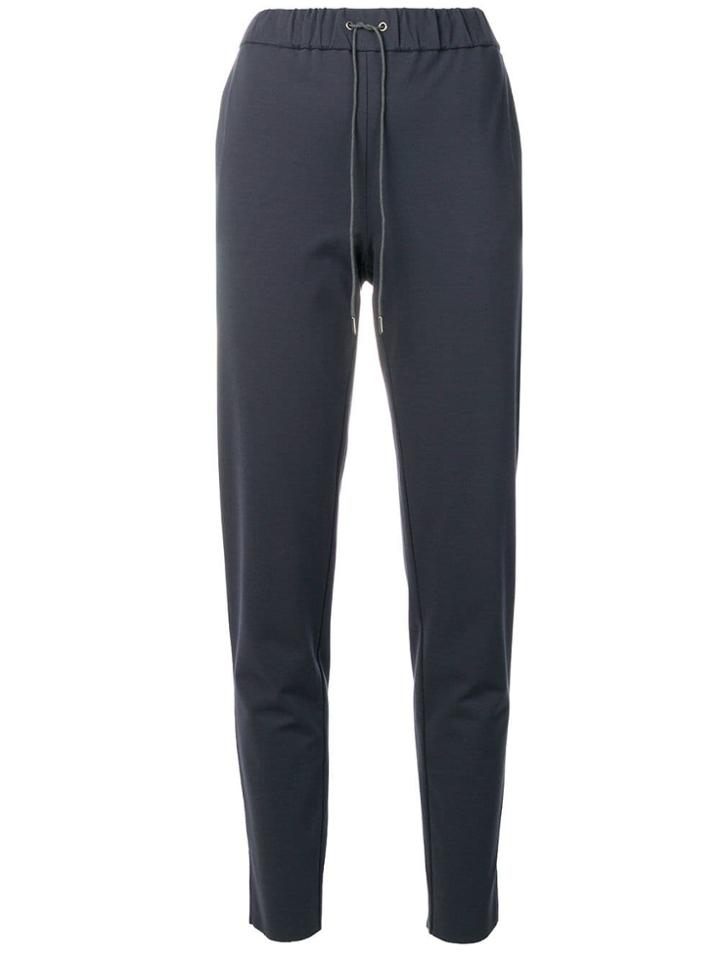 Fabiana Filippi Drawstring Classic Trousers - Blue