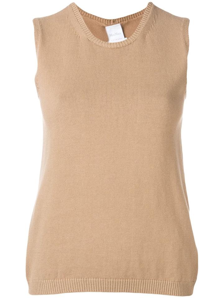 Max Mara Knitted Tank Top - Brown