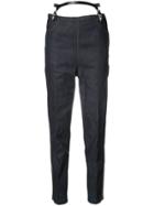Toga Suspenders Tapered Jeans - Blue