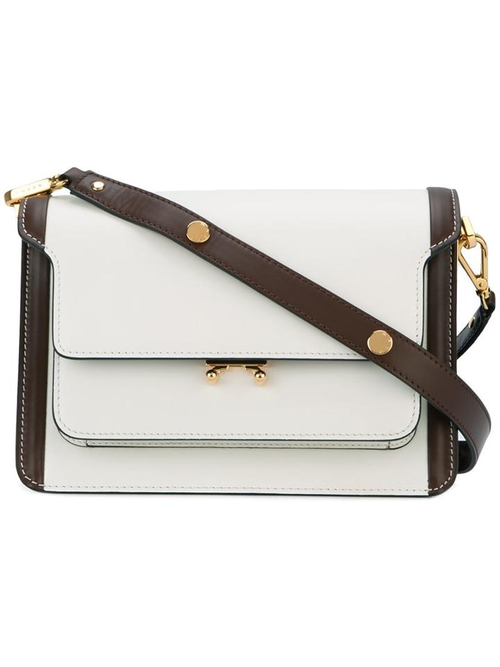 Marni 'trunk' Shoulder Bag, Women's, White