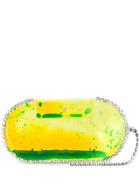 Christopher Kane Gel And Crystal Clutch - Yellow
